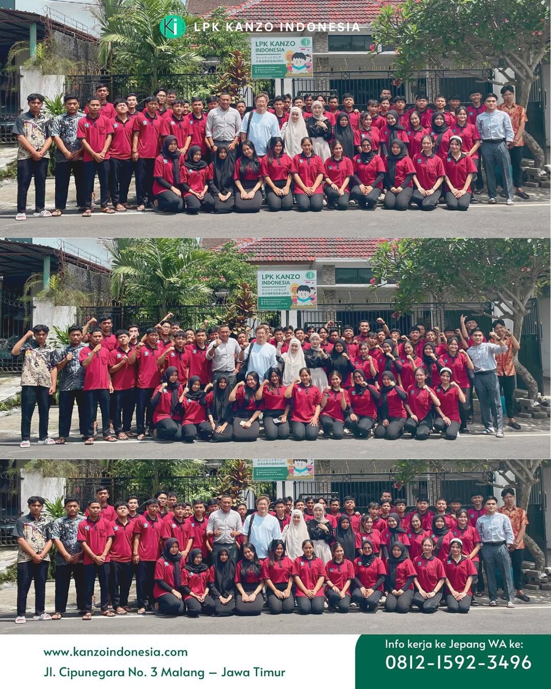 Kegiatan dan dokumentasi resmi LPK Kanzo Indonesia